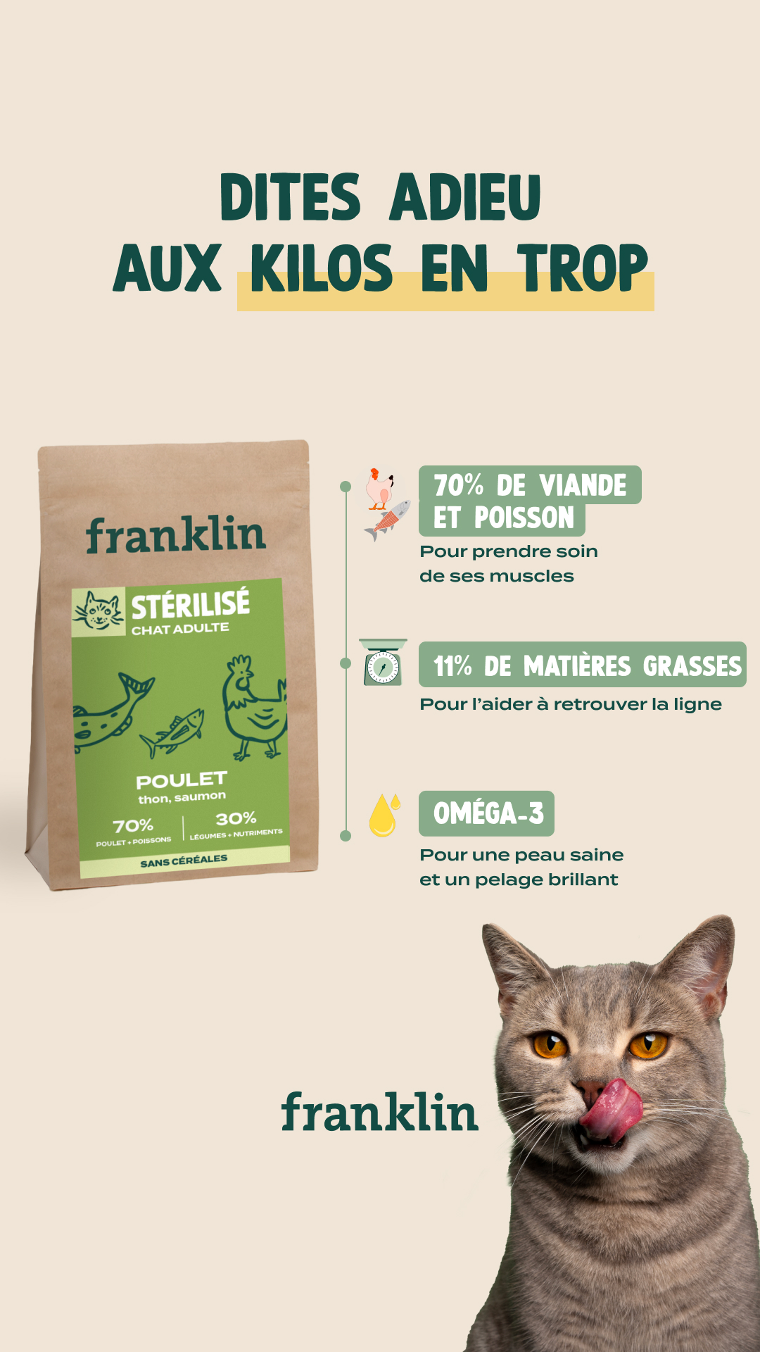 Franklin Pet Food Facebook ad