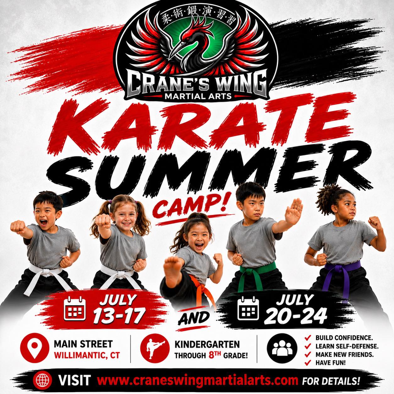Crane's Wing Martial Arts Facebook ad