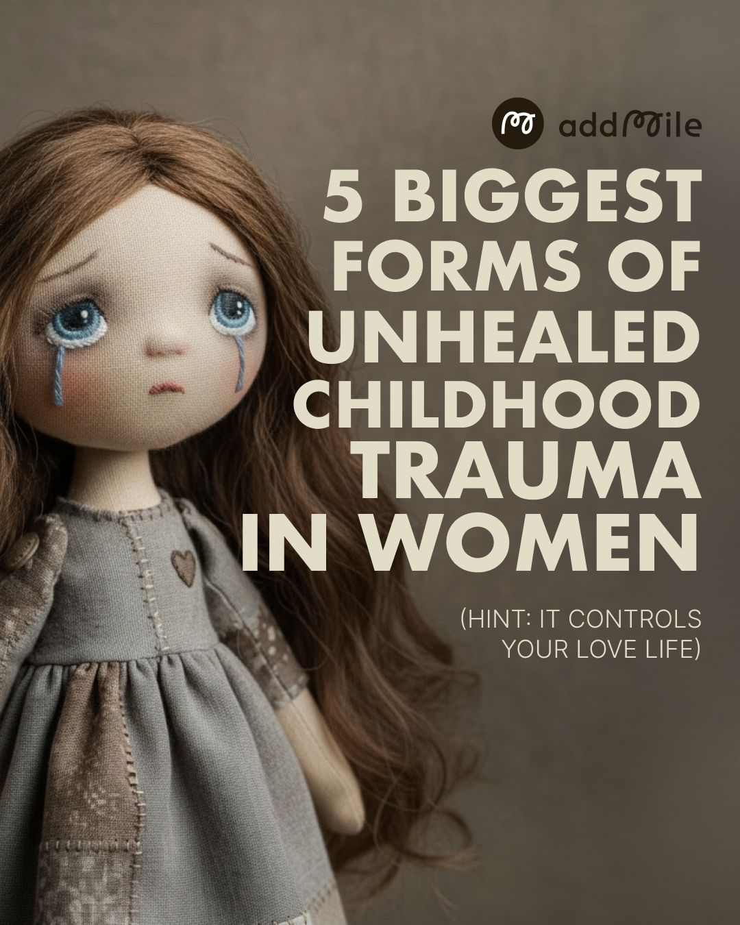 Mr.Miles - Mindset & Success Coach Facebook ad: Stop Letting Your Childhood Trauma Control Your Life!