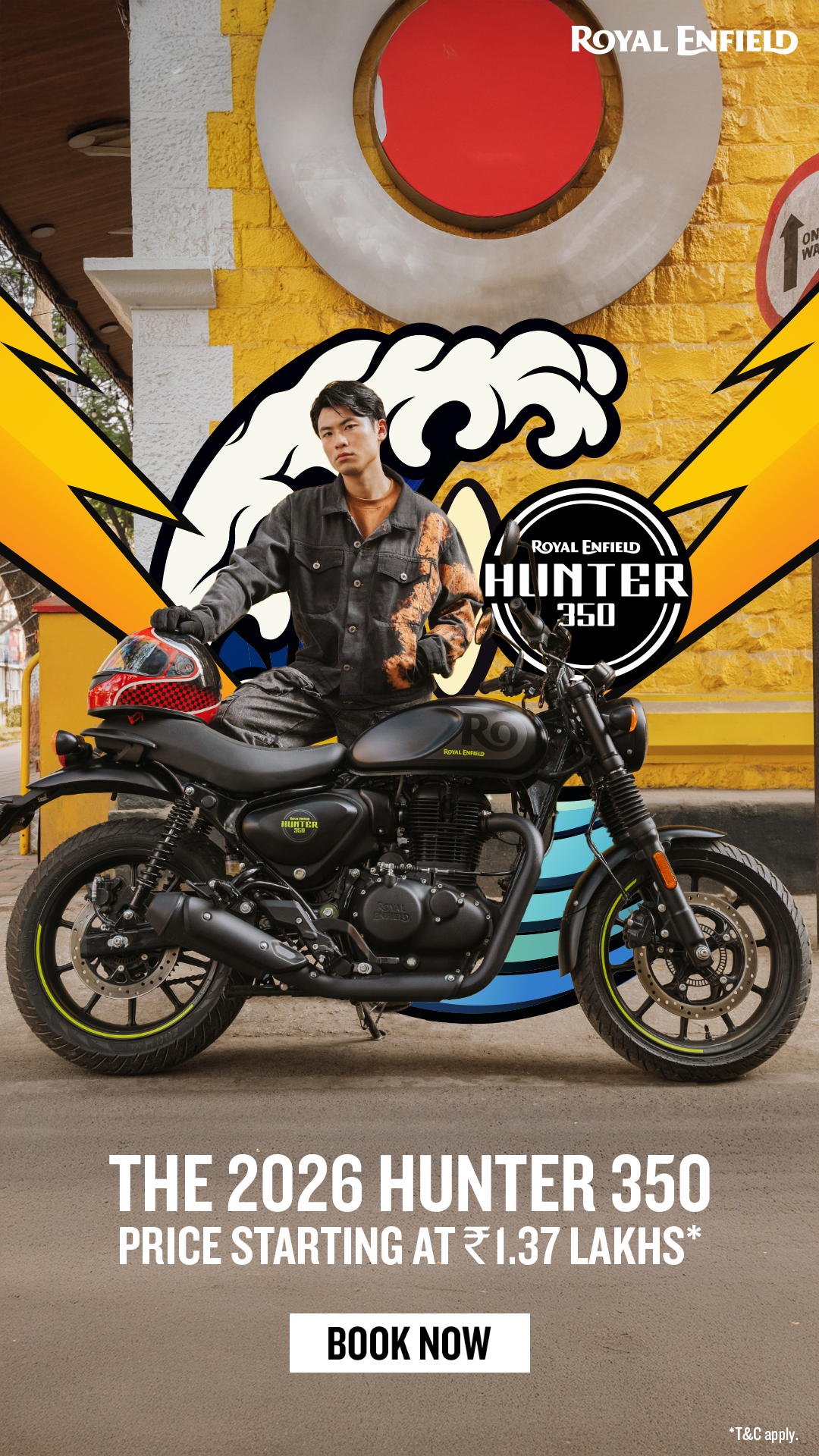 Royal Enfield Facebook ad