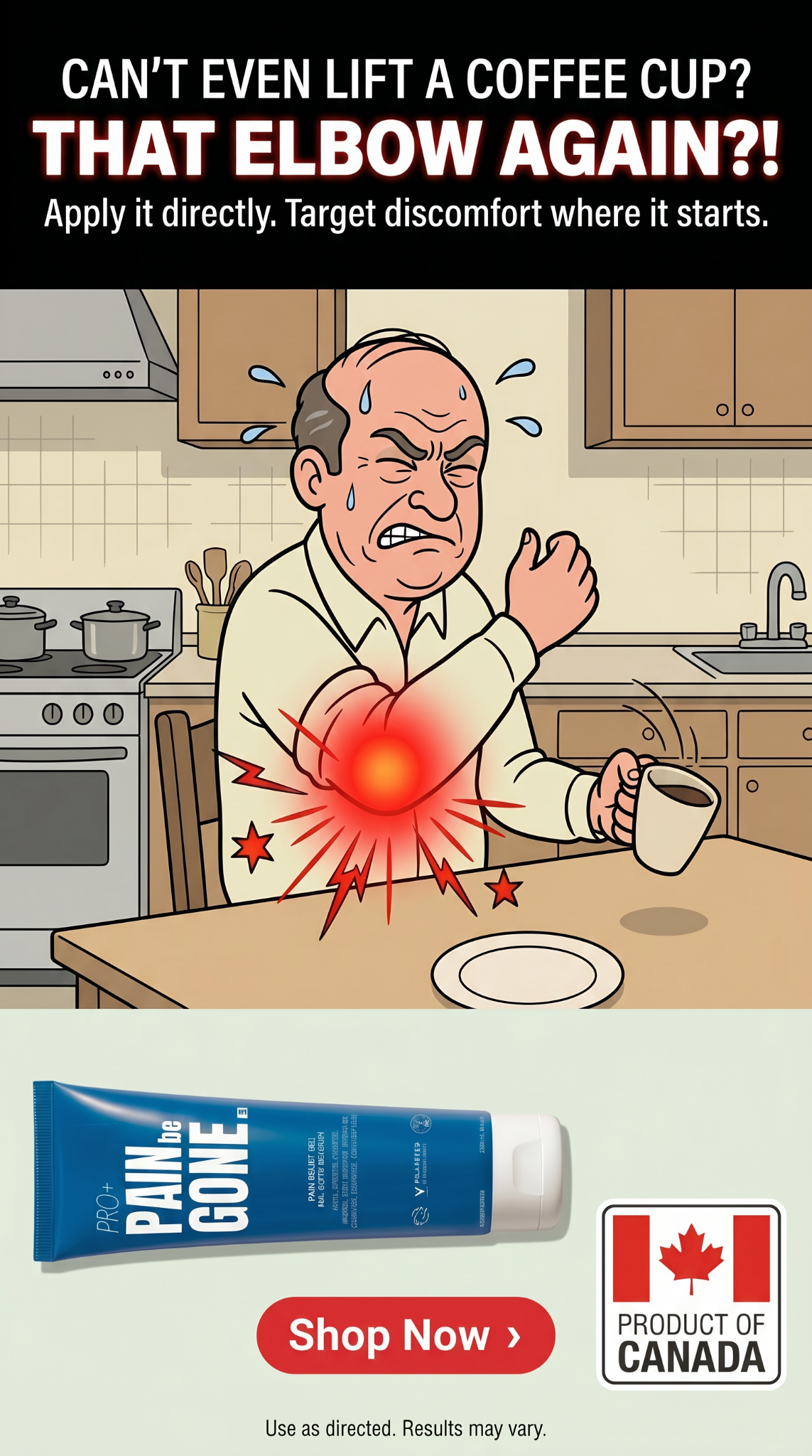 Pain Be Gone Pro Facebook ad
