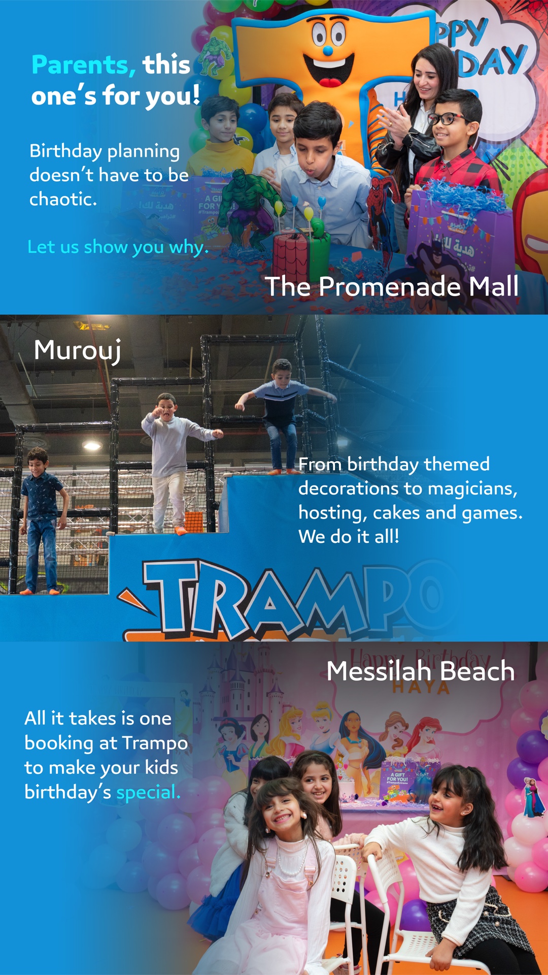 Trampo Kuwait Facebook ad