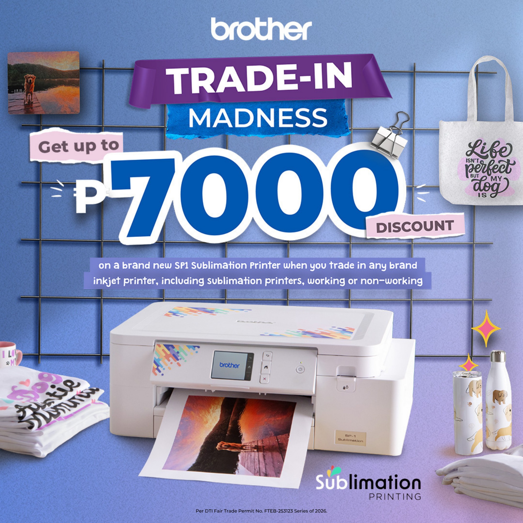 Brother Philippines Facebook ad: The Trade-In Madness is back