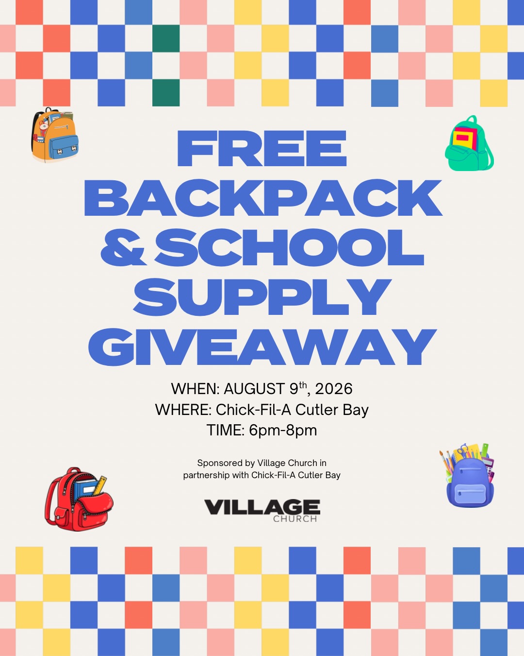 Village Church Facebook ad