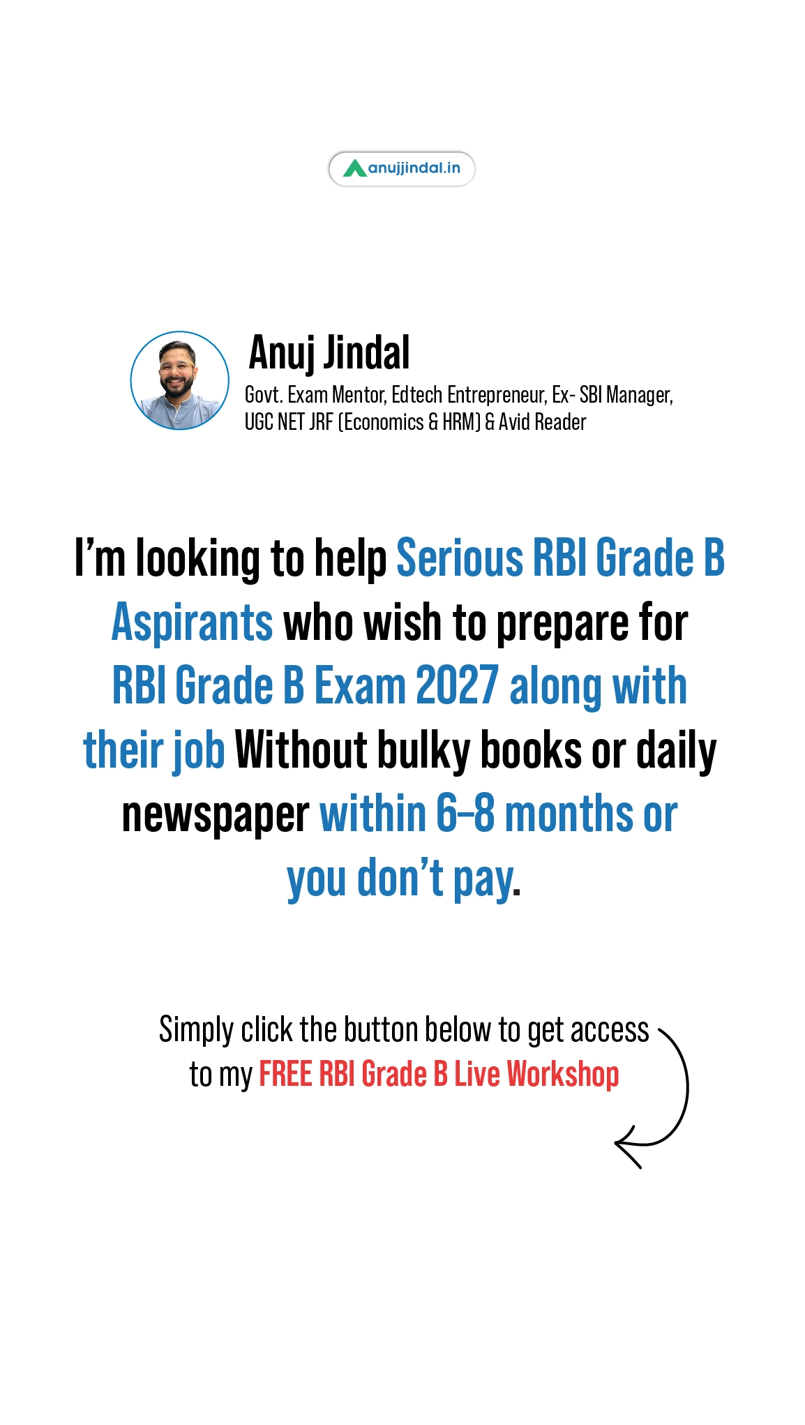 Anujjindal.in Facebook ad