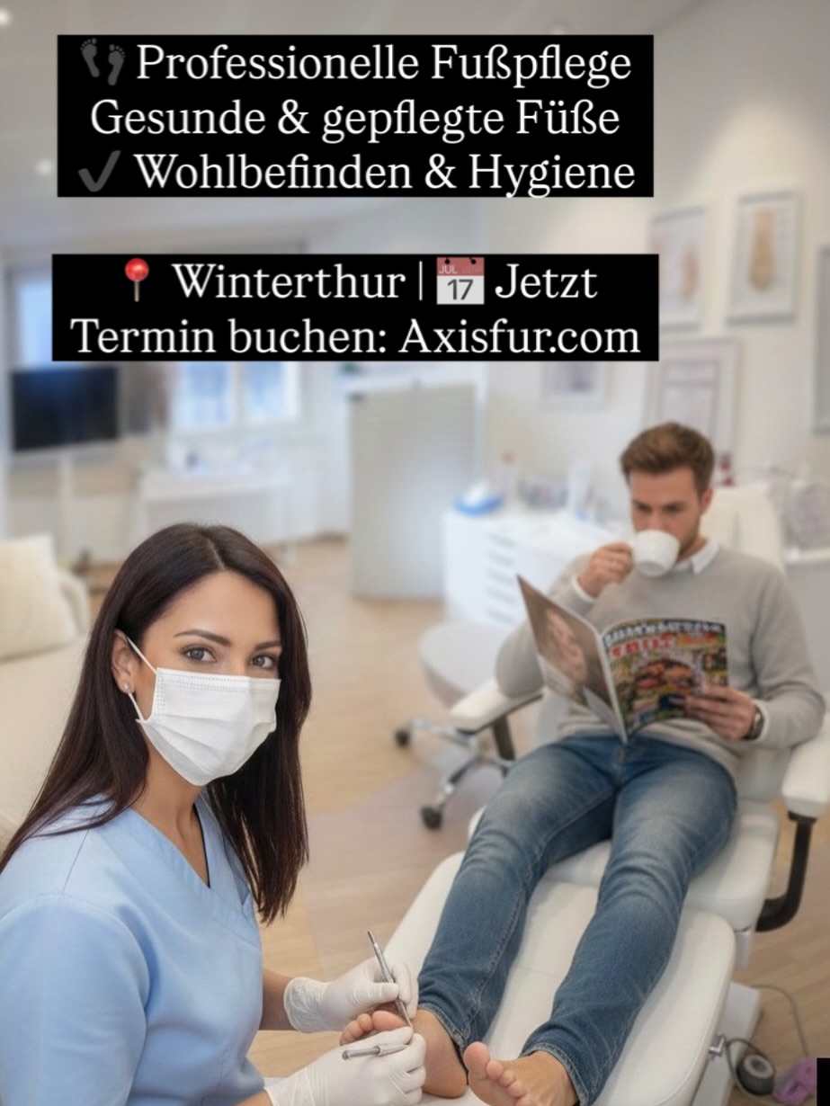 fusspflege_axisfur Facebook ad: Gesunde & Gepflegte Füsse, Fusspflege Axisfur Winterthur
