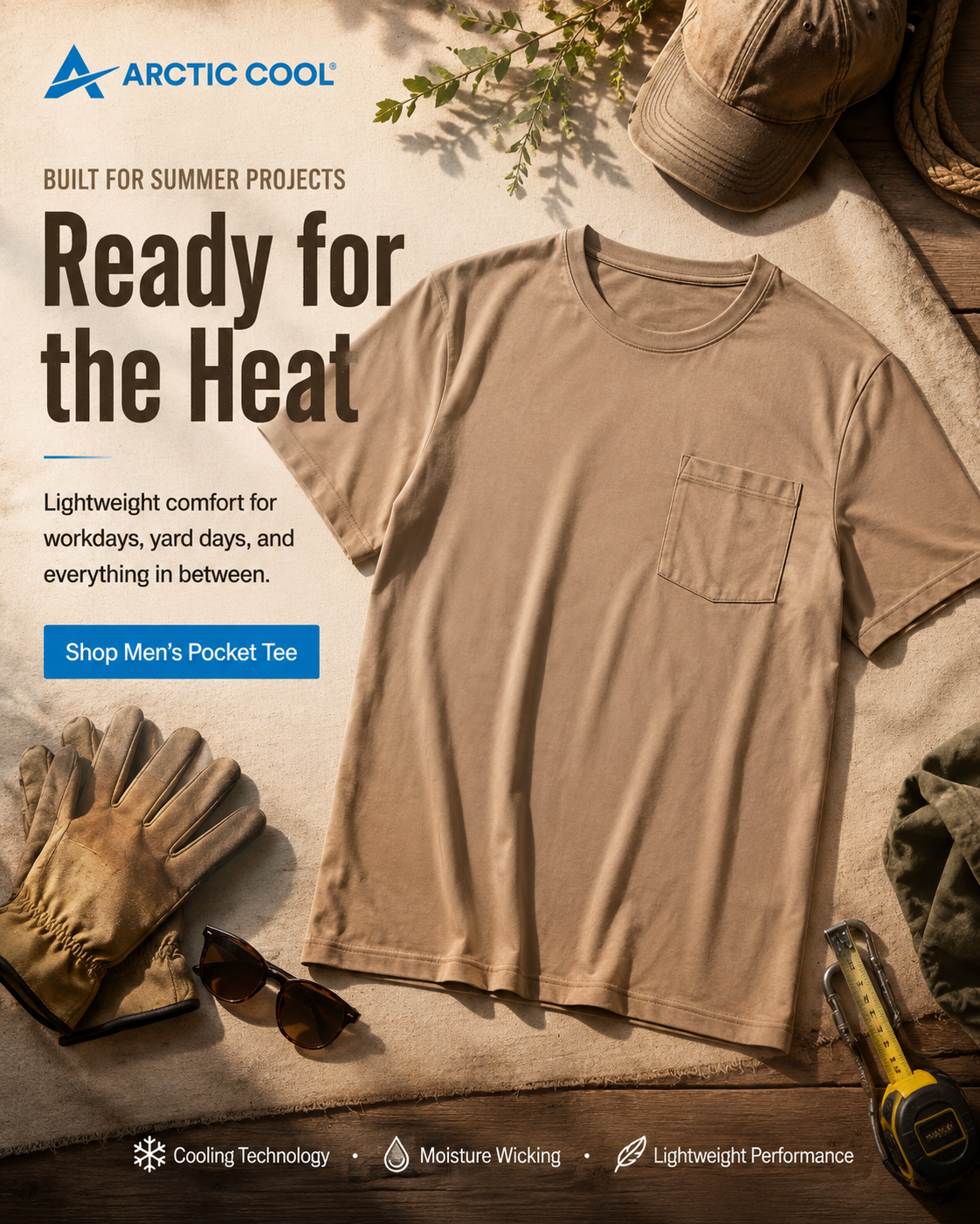 Arctic Cool Facebook ad