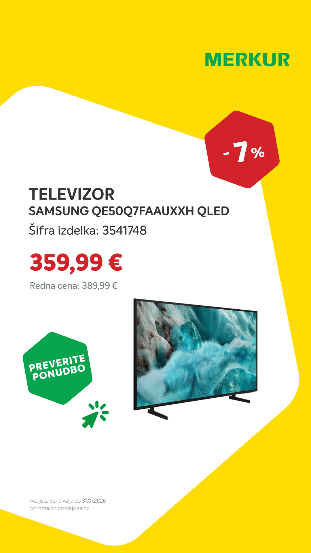 Merkur Facebook ad