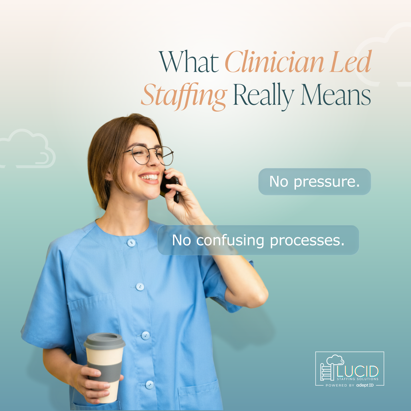 Lucid Staffing Solutions Facebook ad