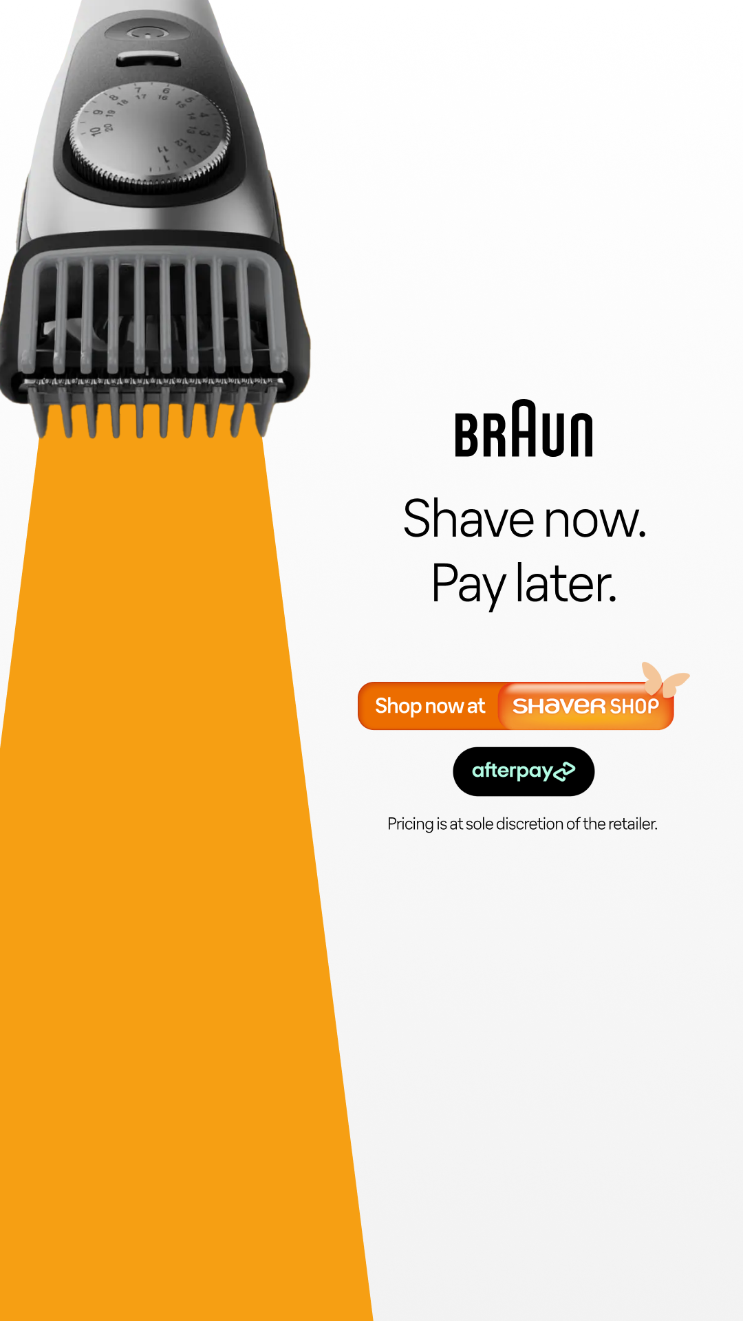 Braun Australia Facebook ad