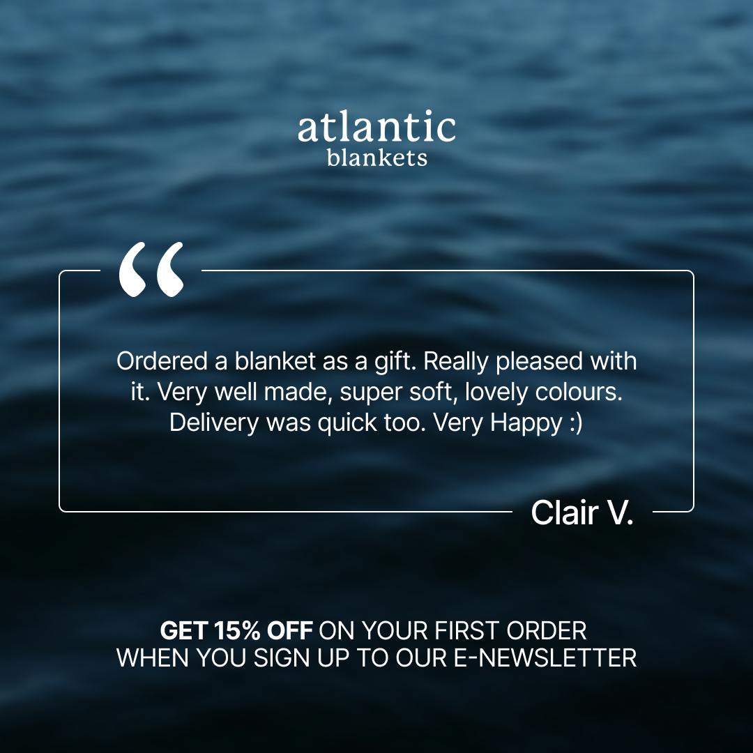 Atlantic Blankets Facebook ad