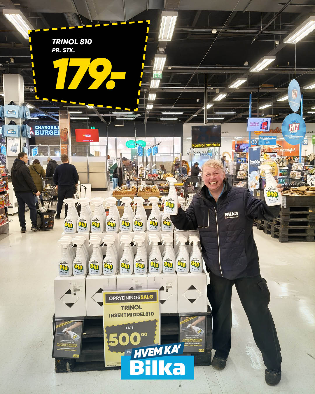 Bilka Facebook ad: Se mere i avisen