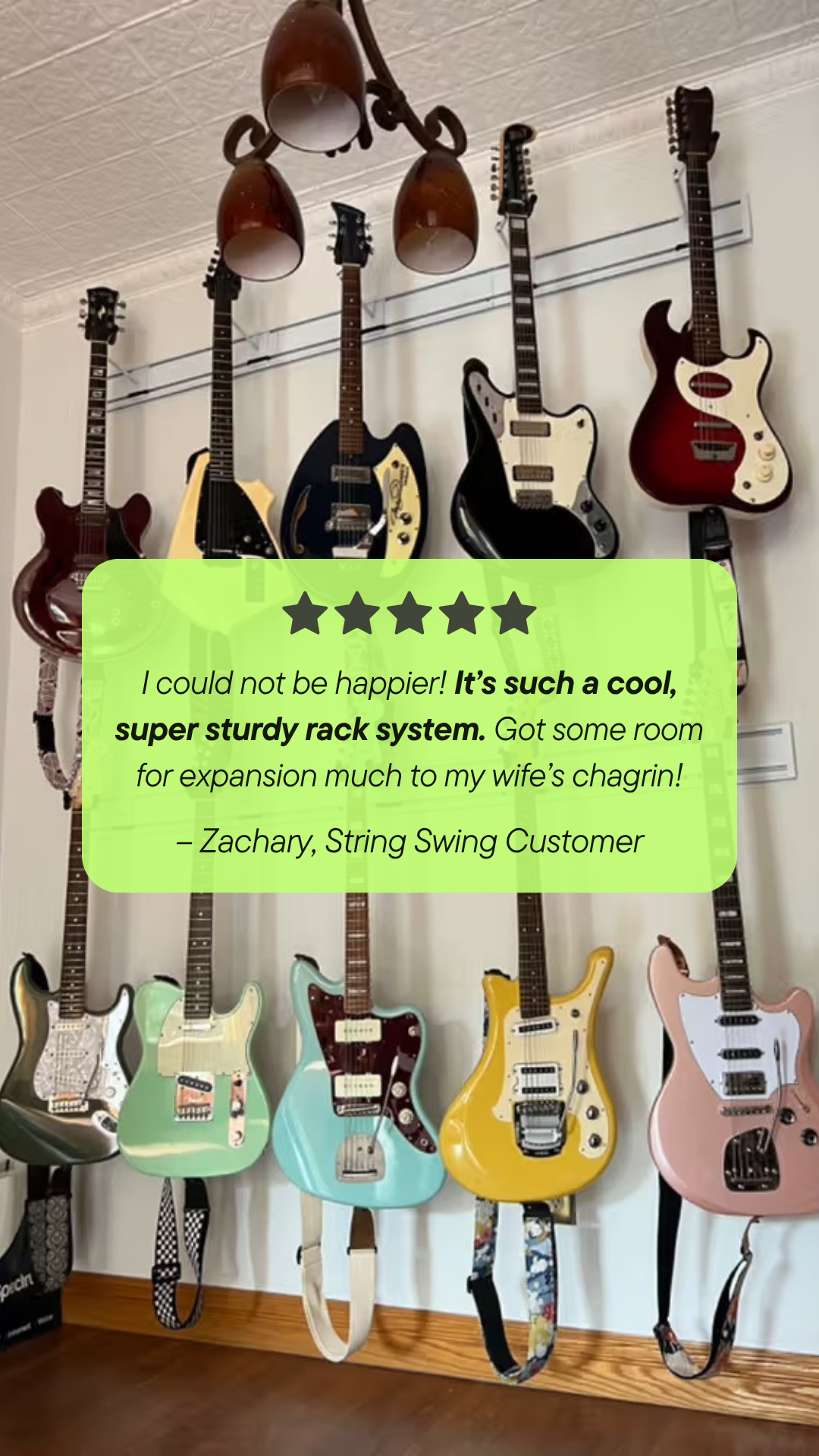String Swing Displays Facebook ad