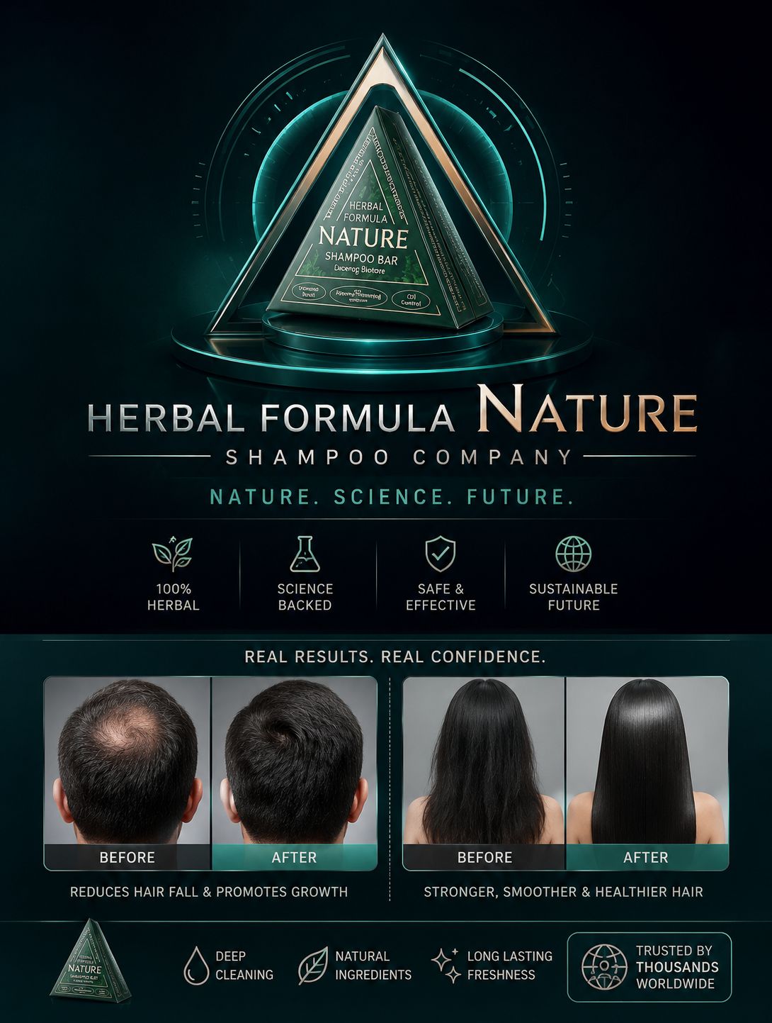 ALL SALES NV Facebook ad: NATURE HERBAL SHAMPOO BAR