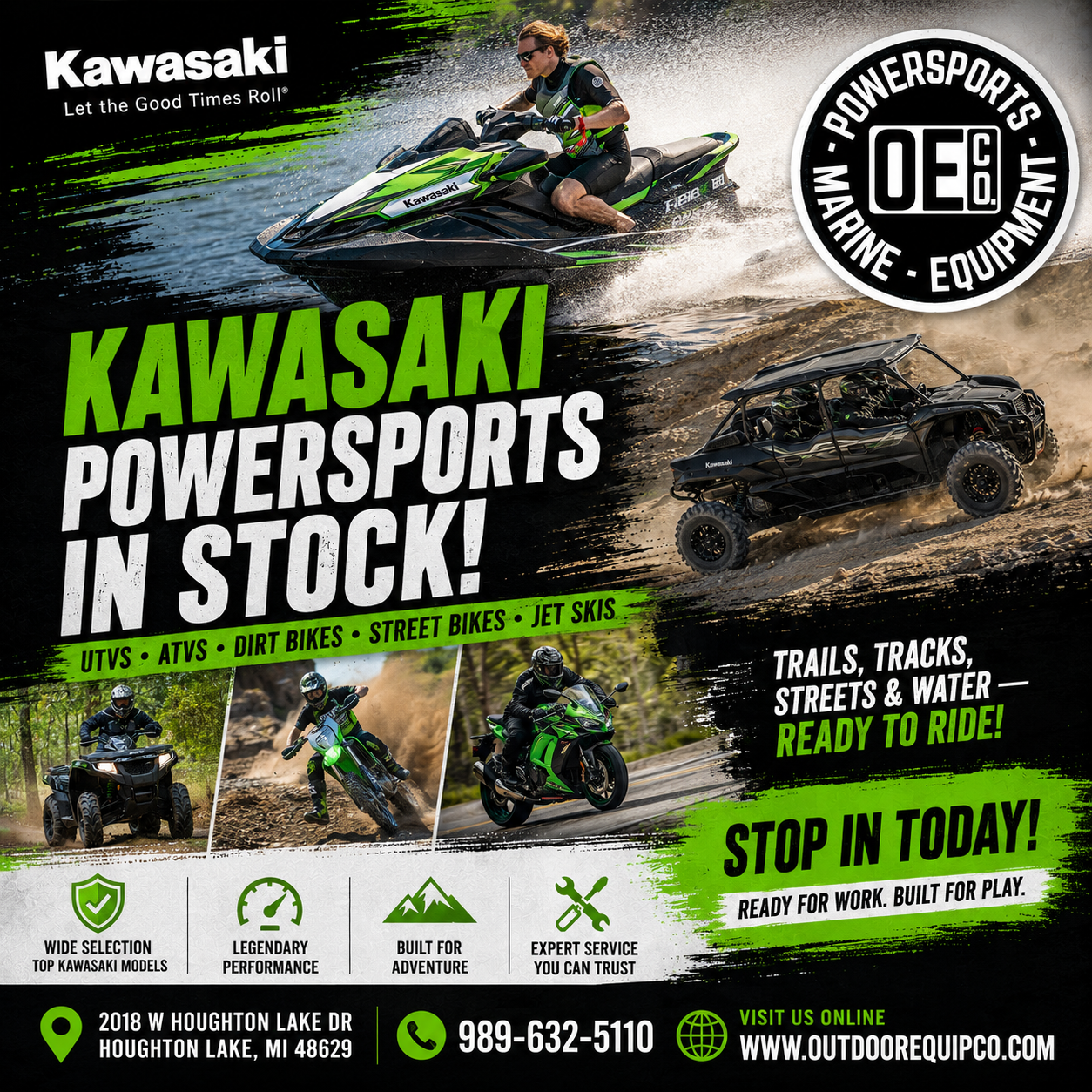 Outdoor Equipment Co. Facebook ad