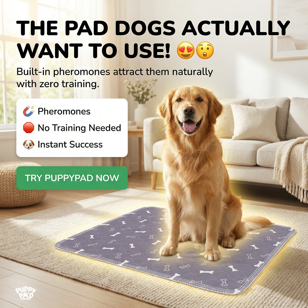 PuppyPad Facebook ad
