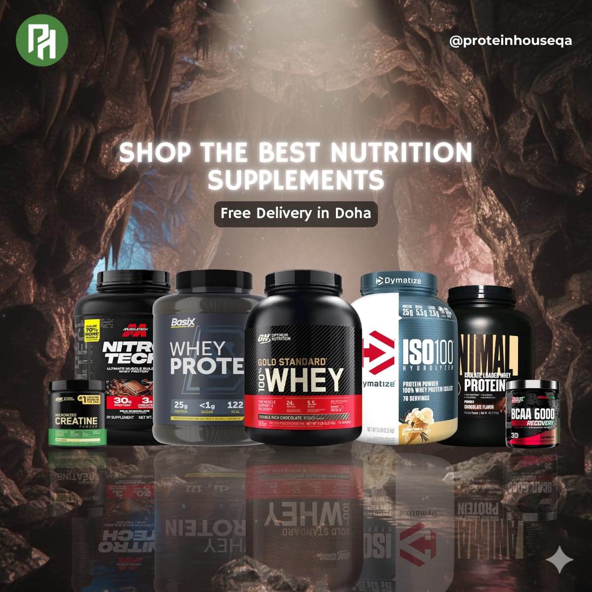 Protein House Qatar Facebook ad