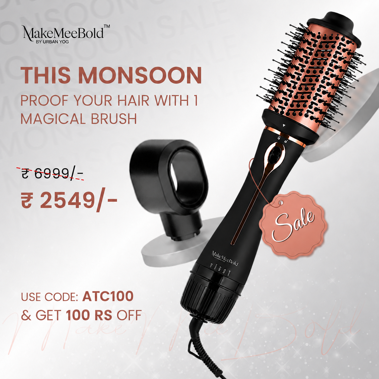 MakeMeebold Hair Styling Facebook ad