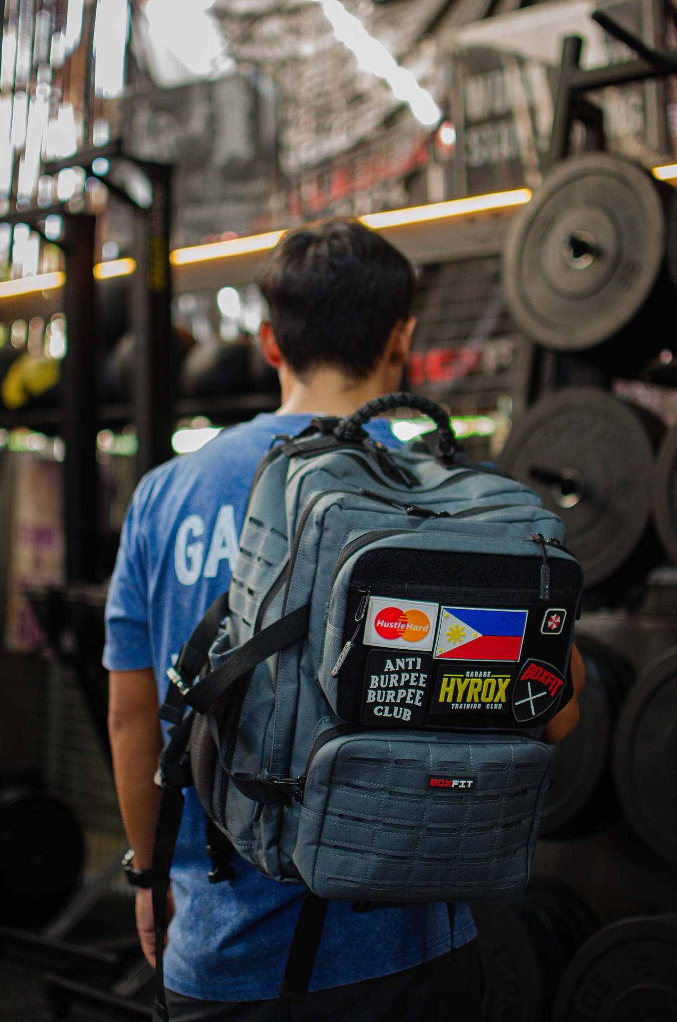 BOXFIT PH Facebook ad: THE TOUGHEST BACKPACK OUT THERE
