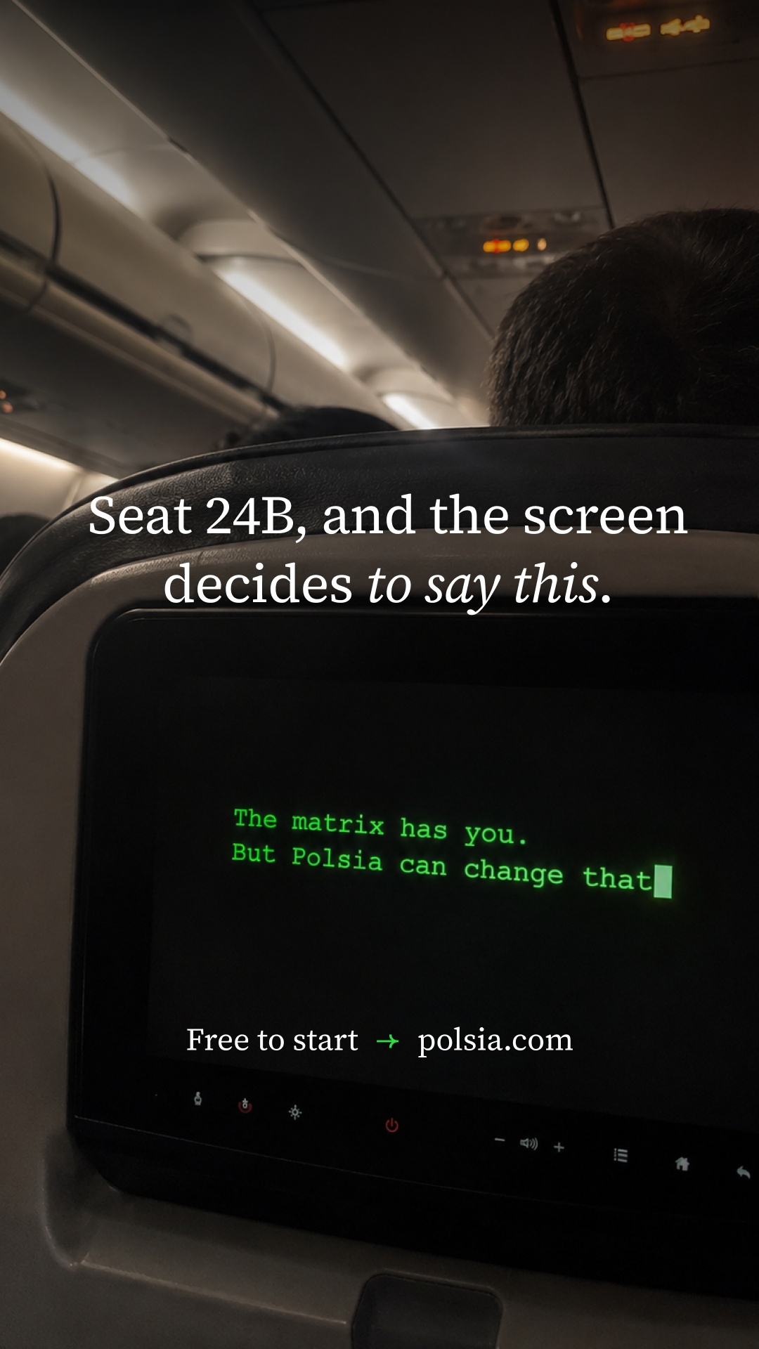 Polsia AI Facebook ad