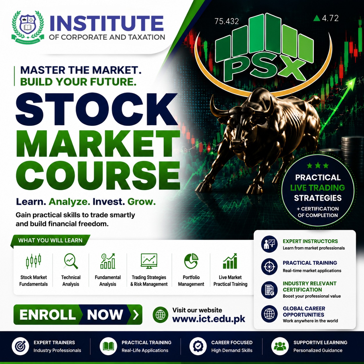 Institute of Corporate and Taxation of Pakistan Facebook ad