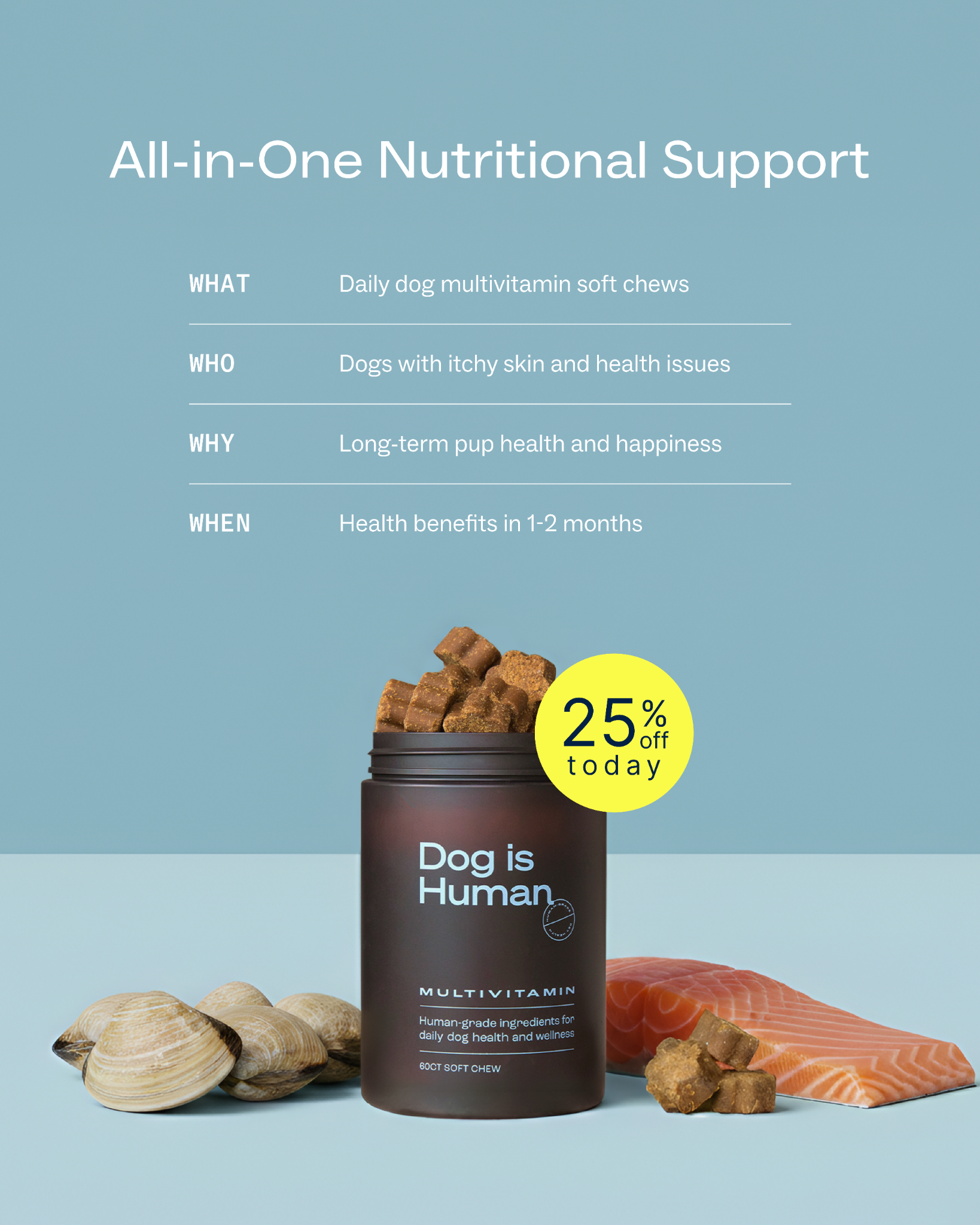 Dog is Human Facebook ad