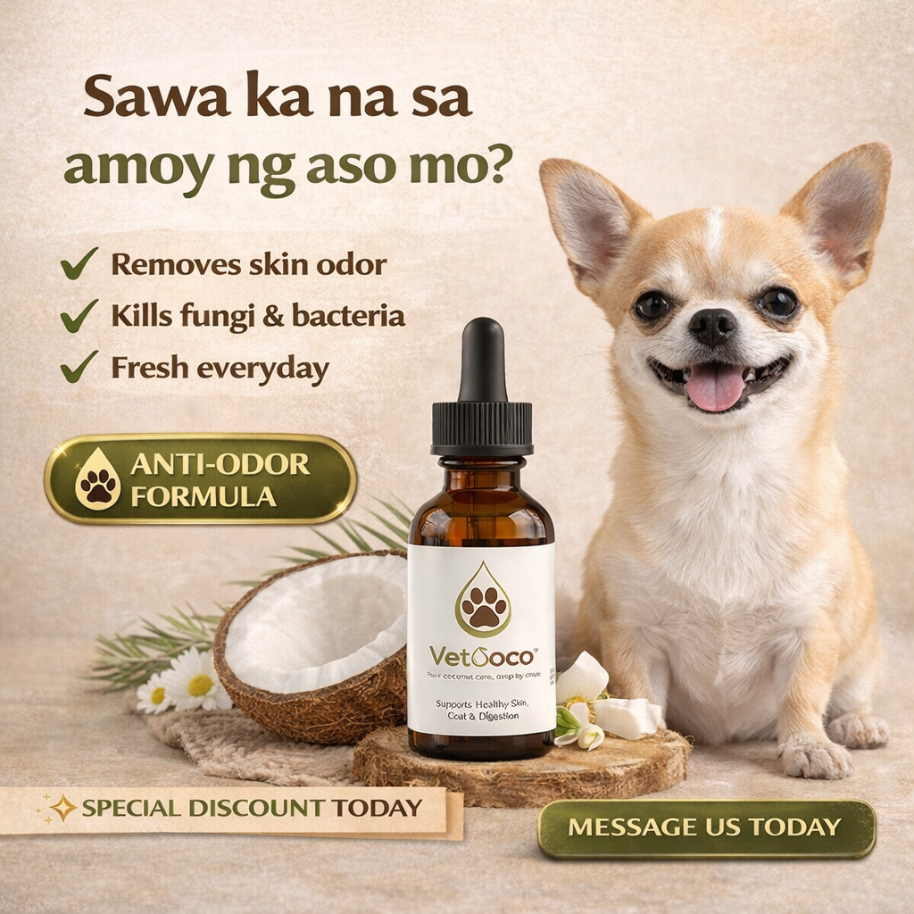 VetCoco - Miracle Drops for Cats and Dogs Facebook ad from Jan 26, 2026