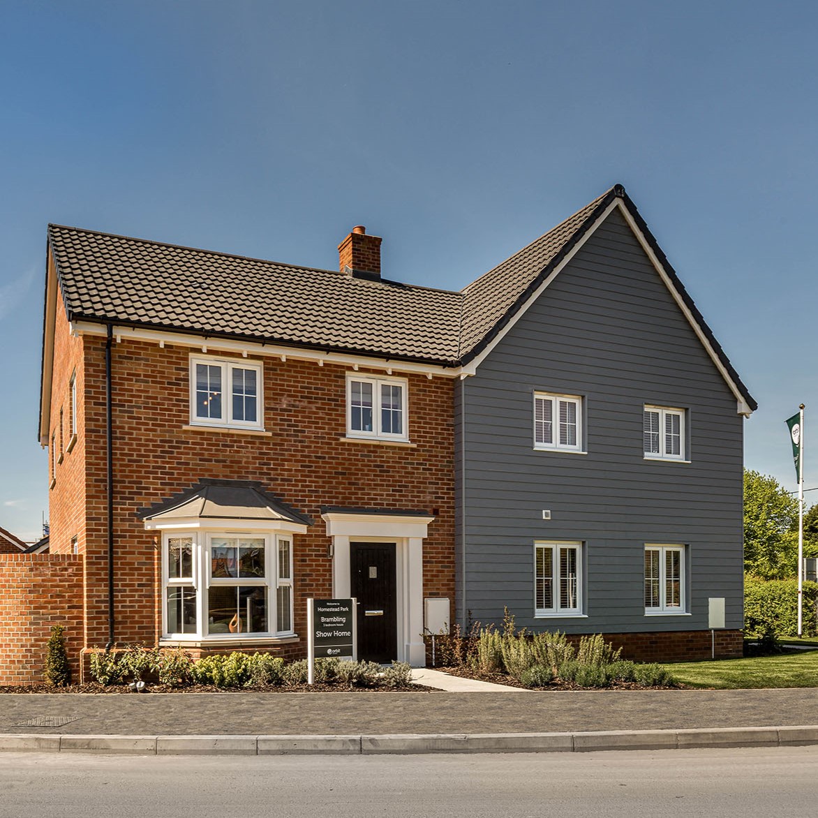 Orbit Homes Facebook ad: Discover The Brambling, available through Shared Ownership.