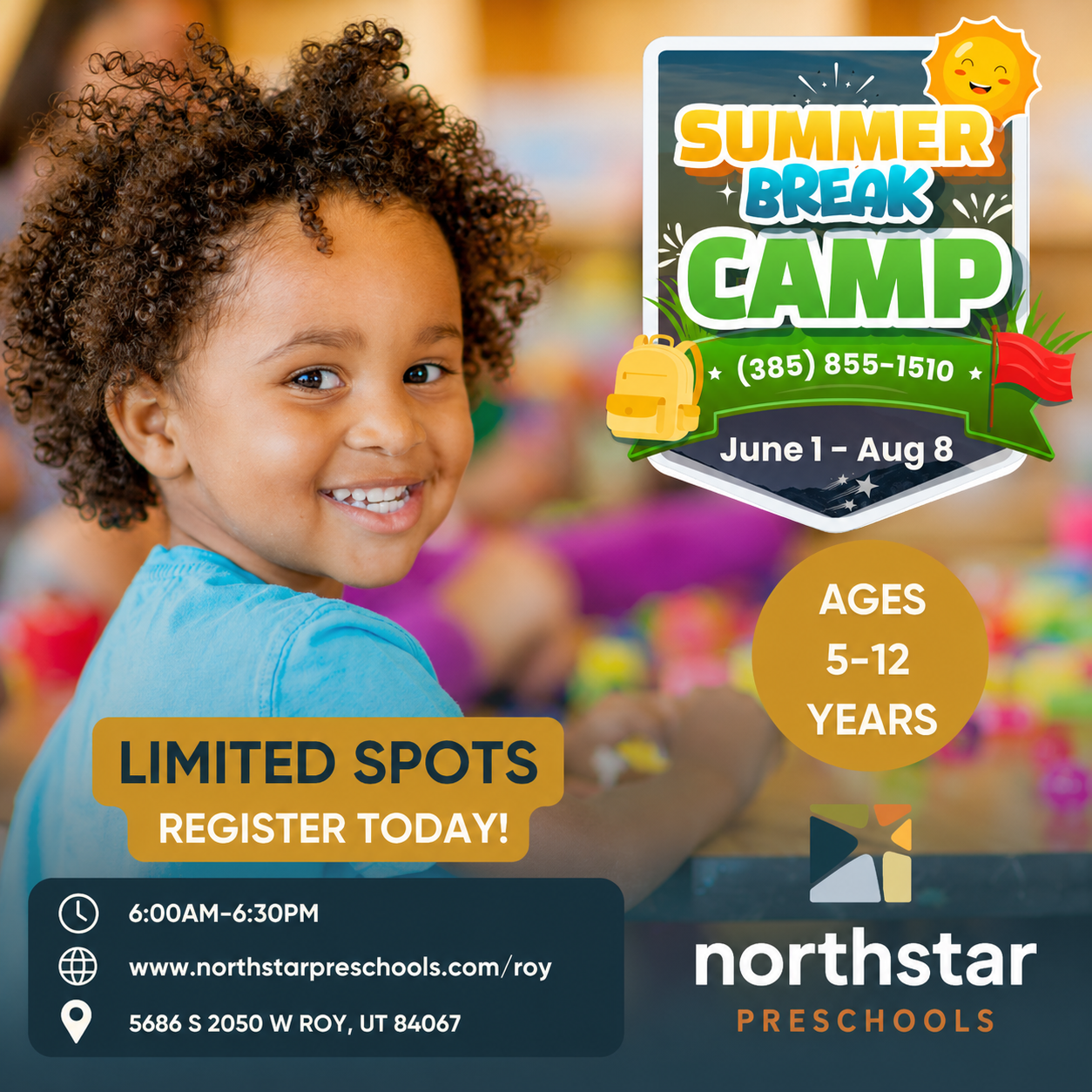 Northstar Preschool at Roy Facebook ad