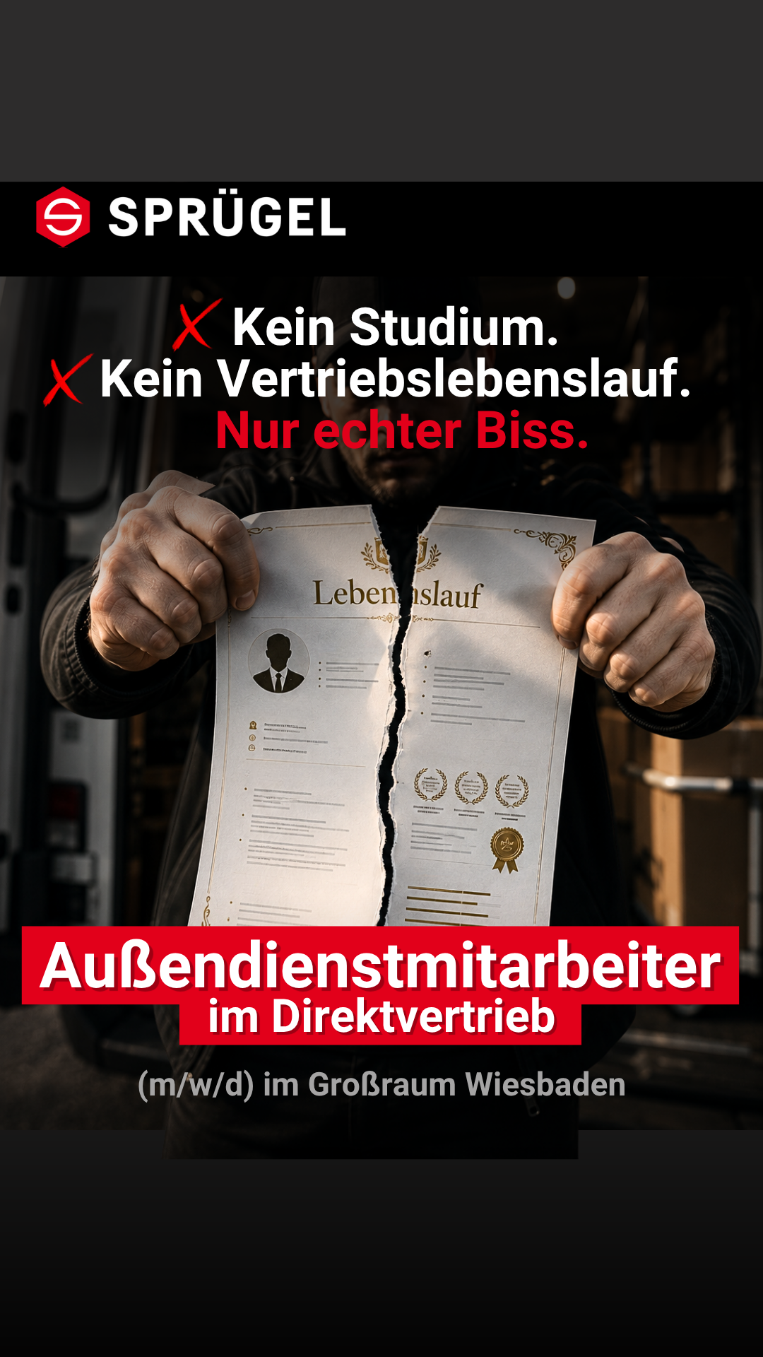 Gerhard Sprügel GmbH Facebook ad