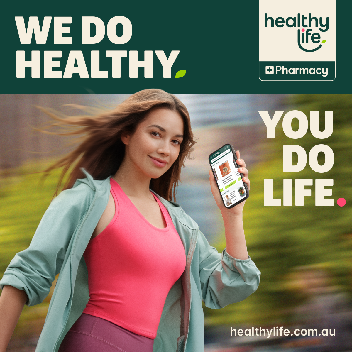 Healthylife Facebook ad