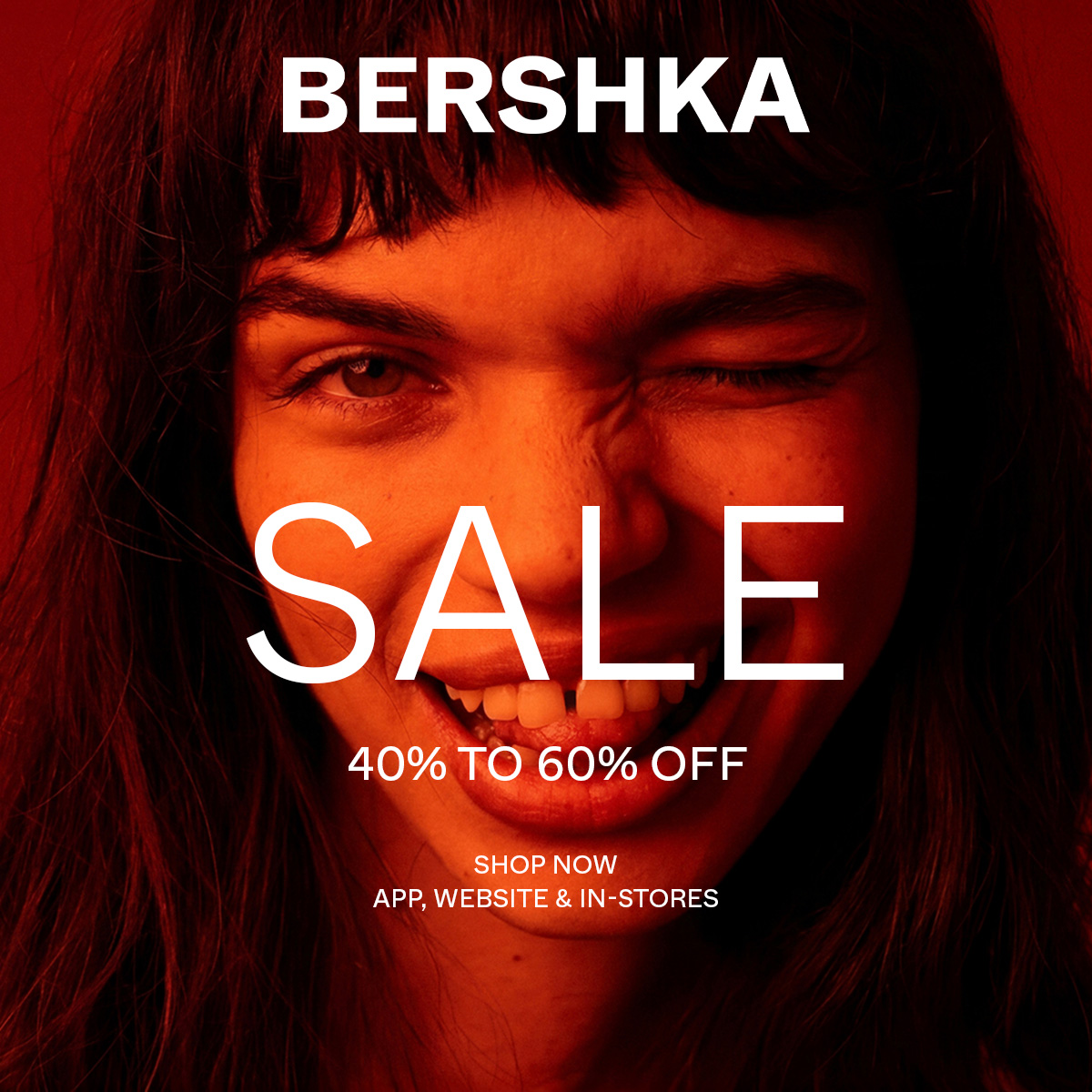 Bershka Facebook ad