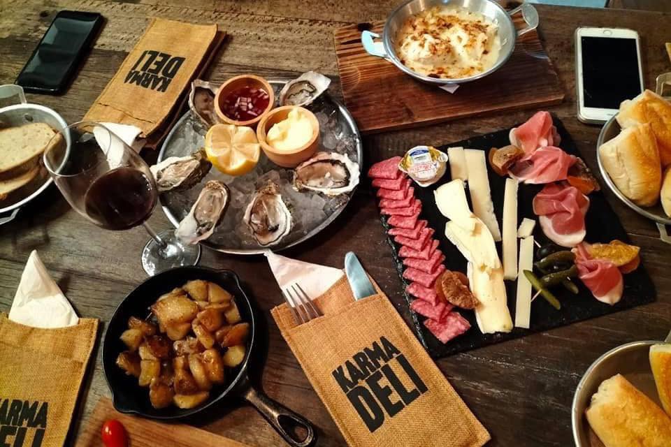 Karma Deli Facebook ad: Karma Deli your first delicatessen restaurant concept in…