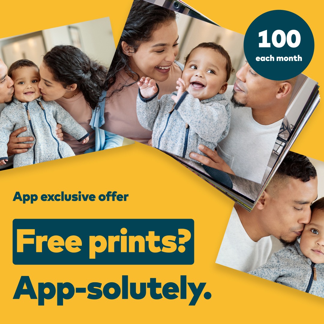 Snapfish Facebook ad
