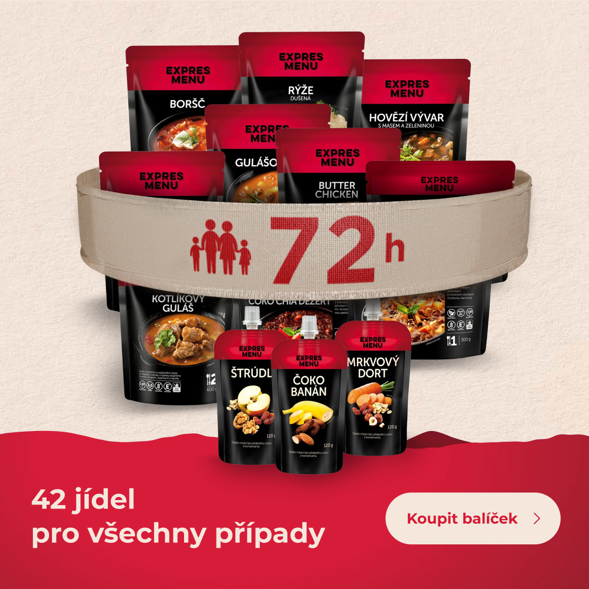 EXPRES MENU Facebook ad