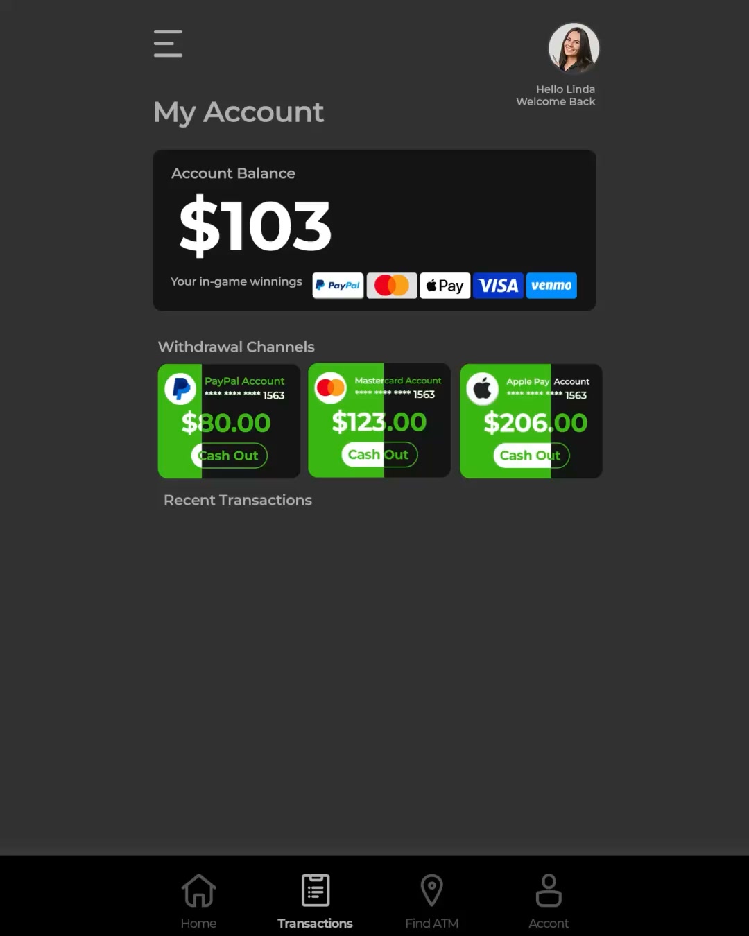 Bubble Cash Facebook ad: Play to EARN