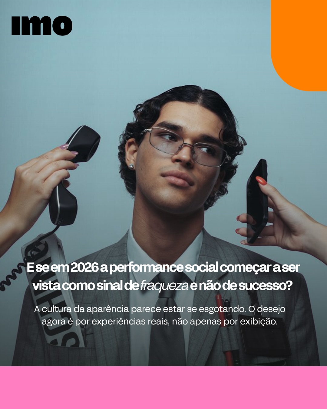 Imo Insights Facebook ad: Talvez o novo status não seja aparecer, mas…