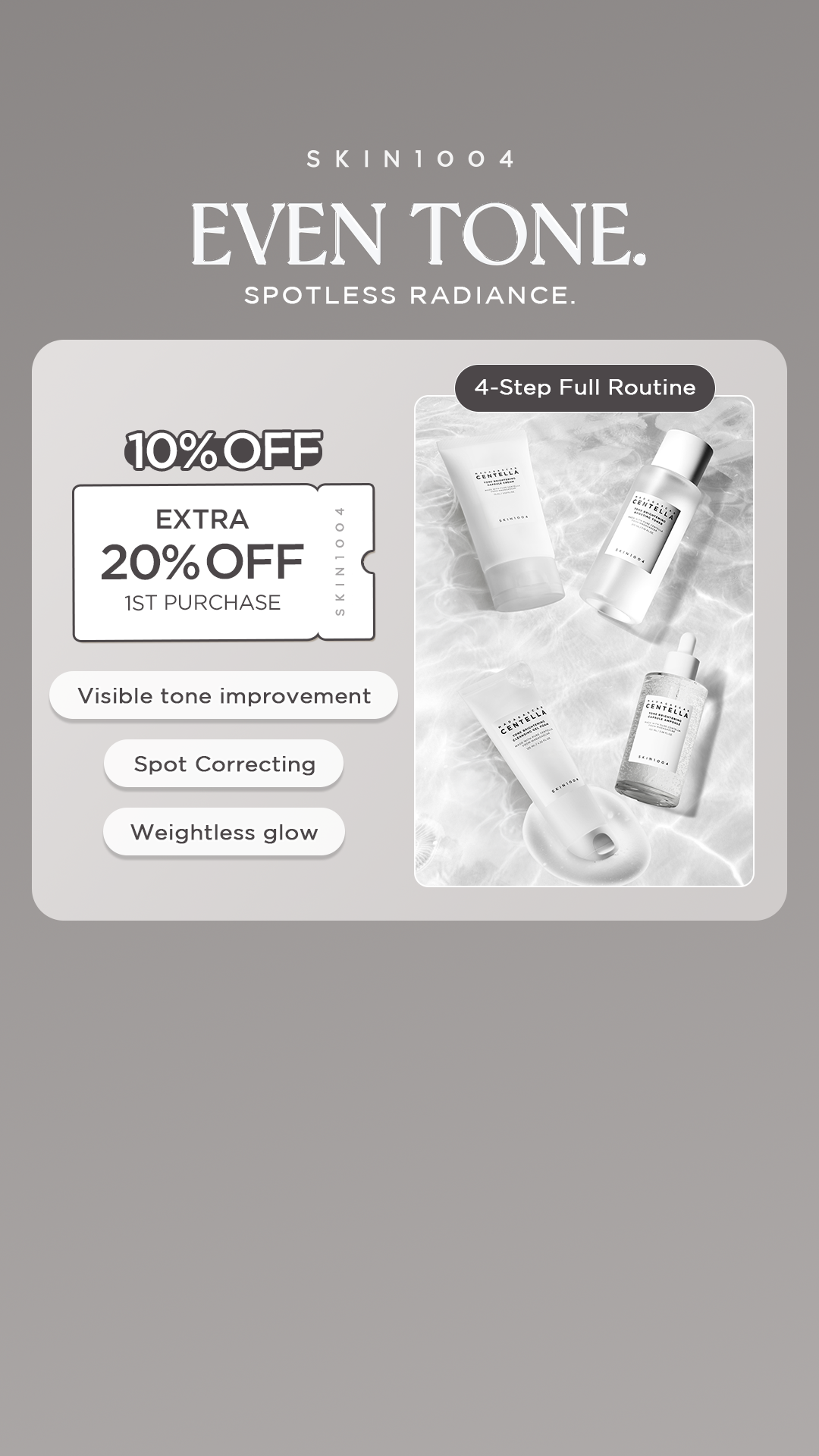 SKIN1004 Facebook ad