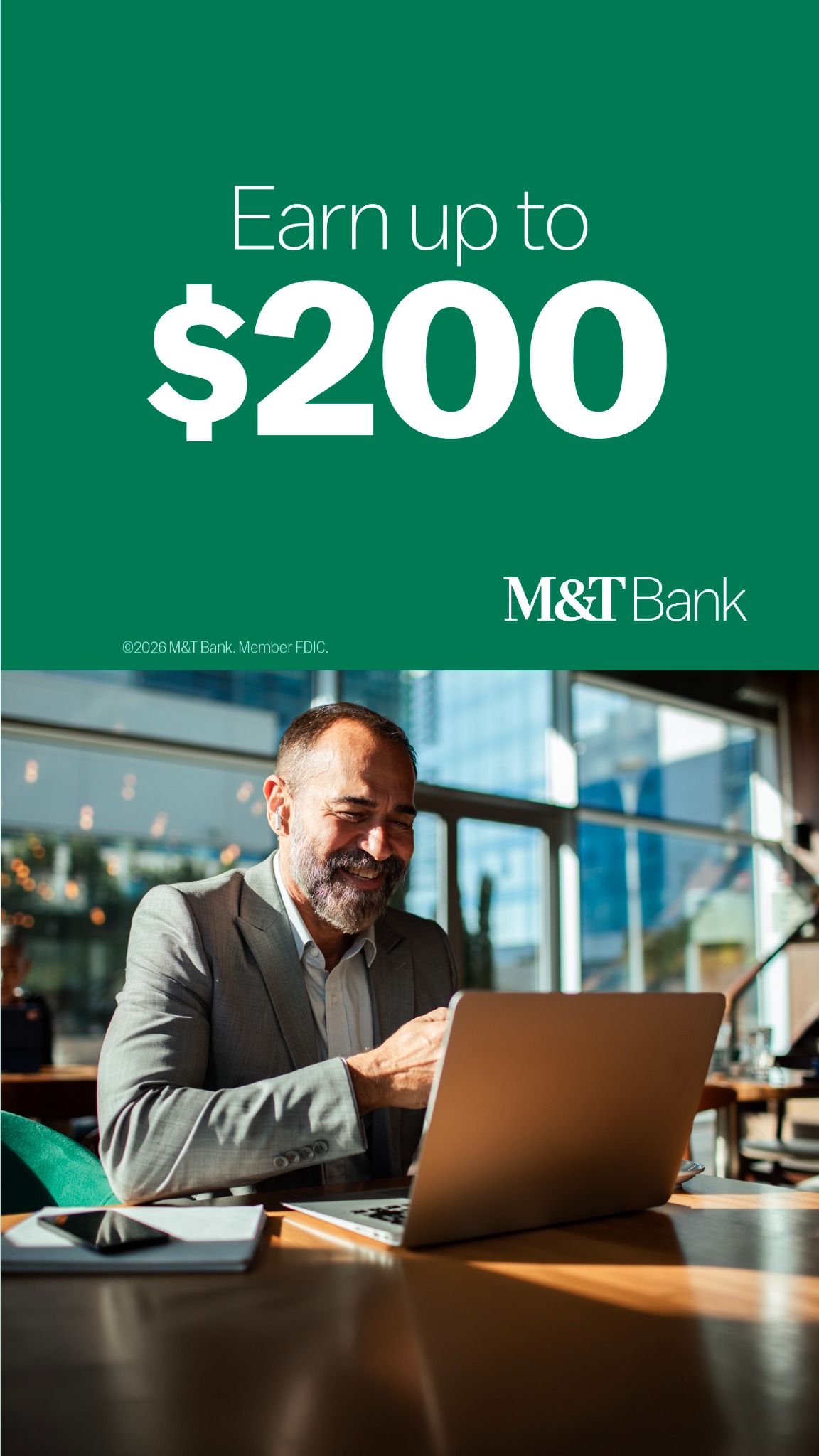 M&T Bank Facebook ad