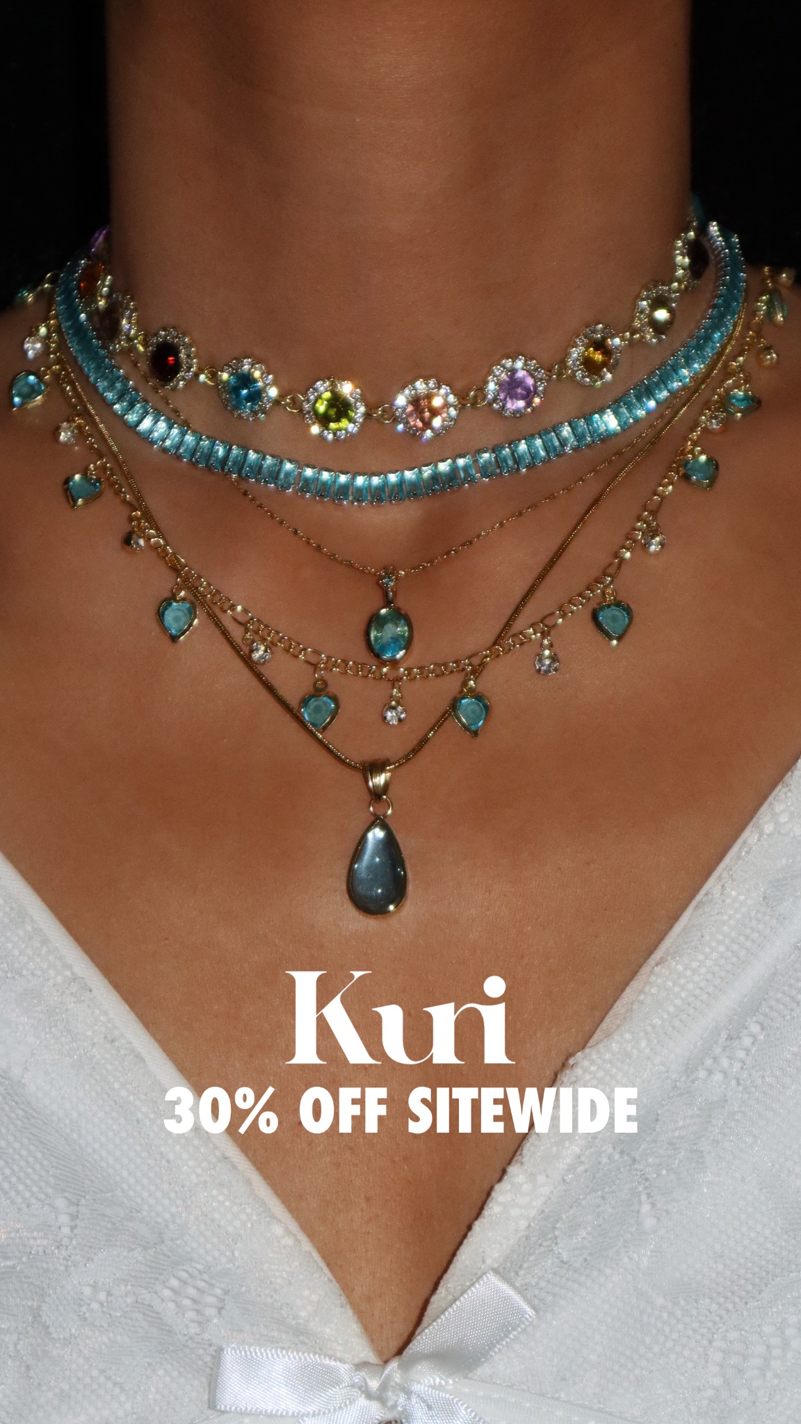 Kuri jewelry Facebook ad
