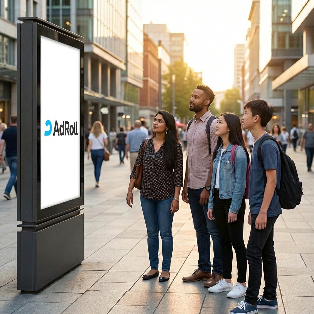 AdRoll Facebook ad