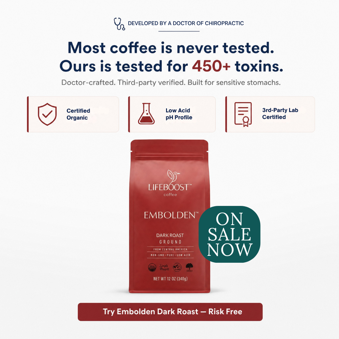 Lifeboost Coffee Facebook ad