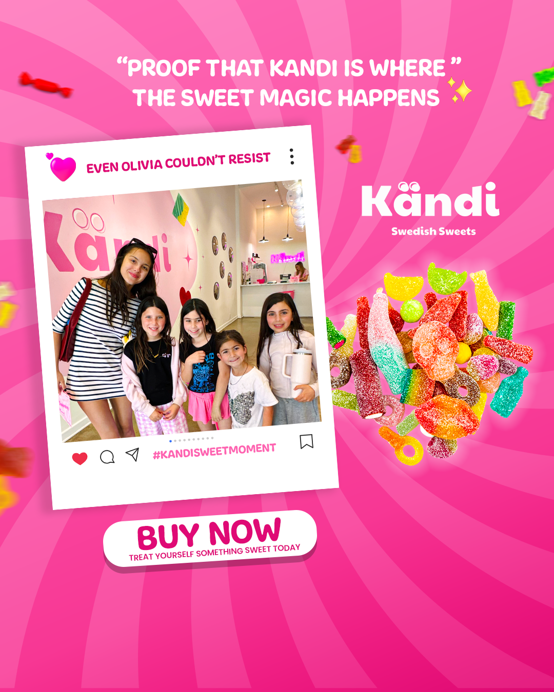 Kändi Facebook ad