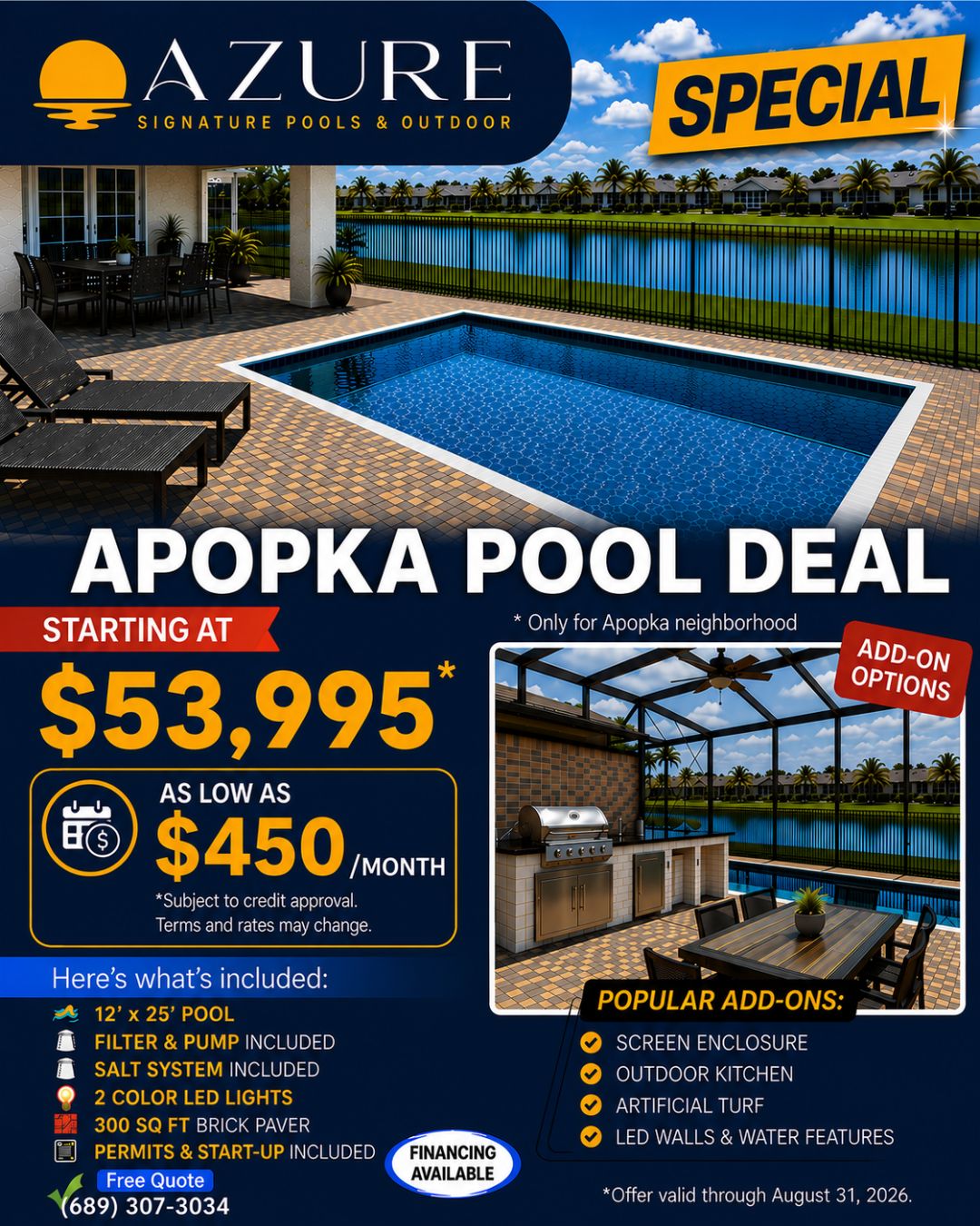 Azure Signature Concepts Facebook ad: Free Consultation