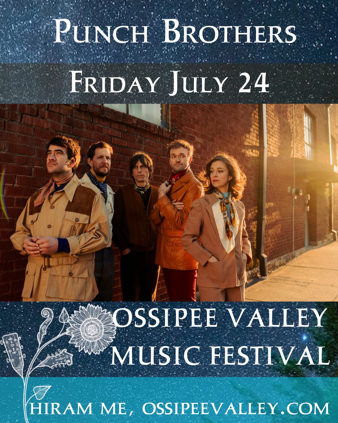 Ossipee Valley Music Festival Facebook ad