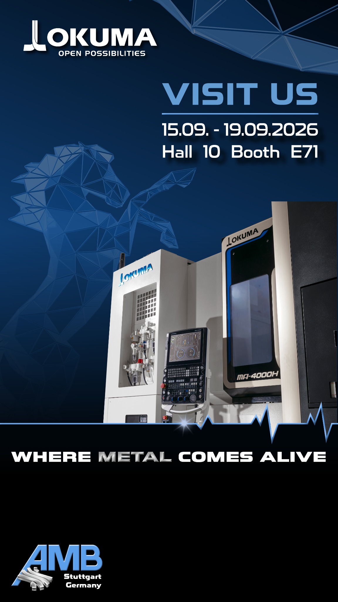 Okuma Europe GmbH Facebook ad