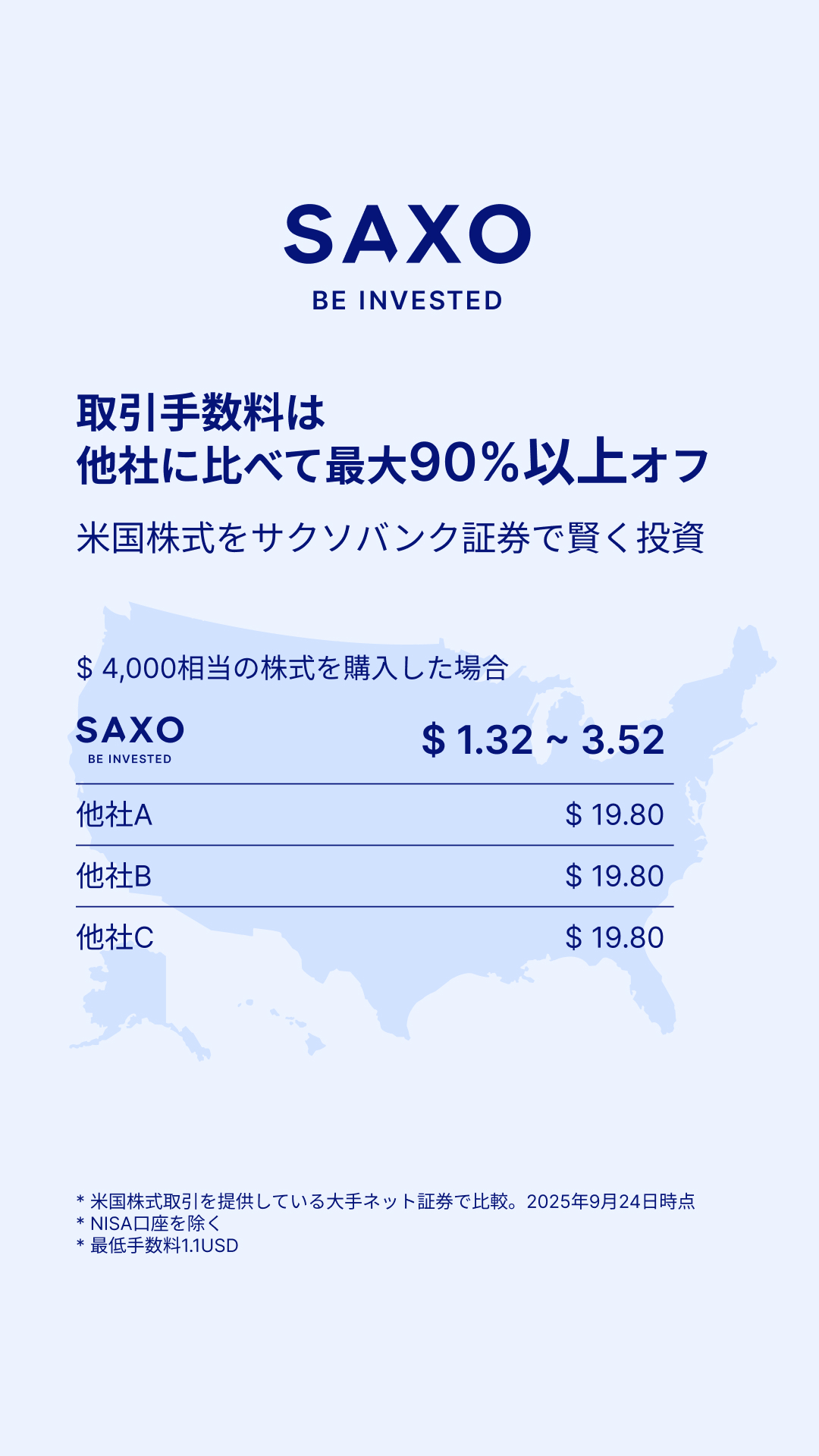 サクソバンク証券株式会社 Facebook ad