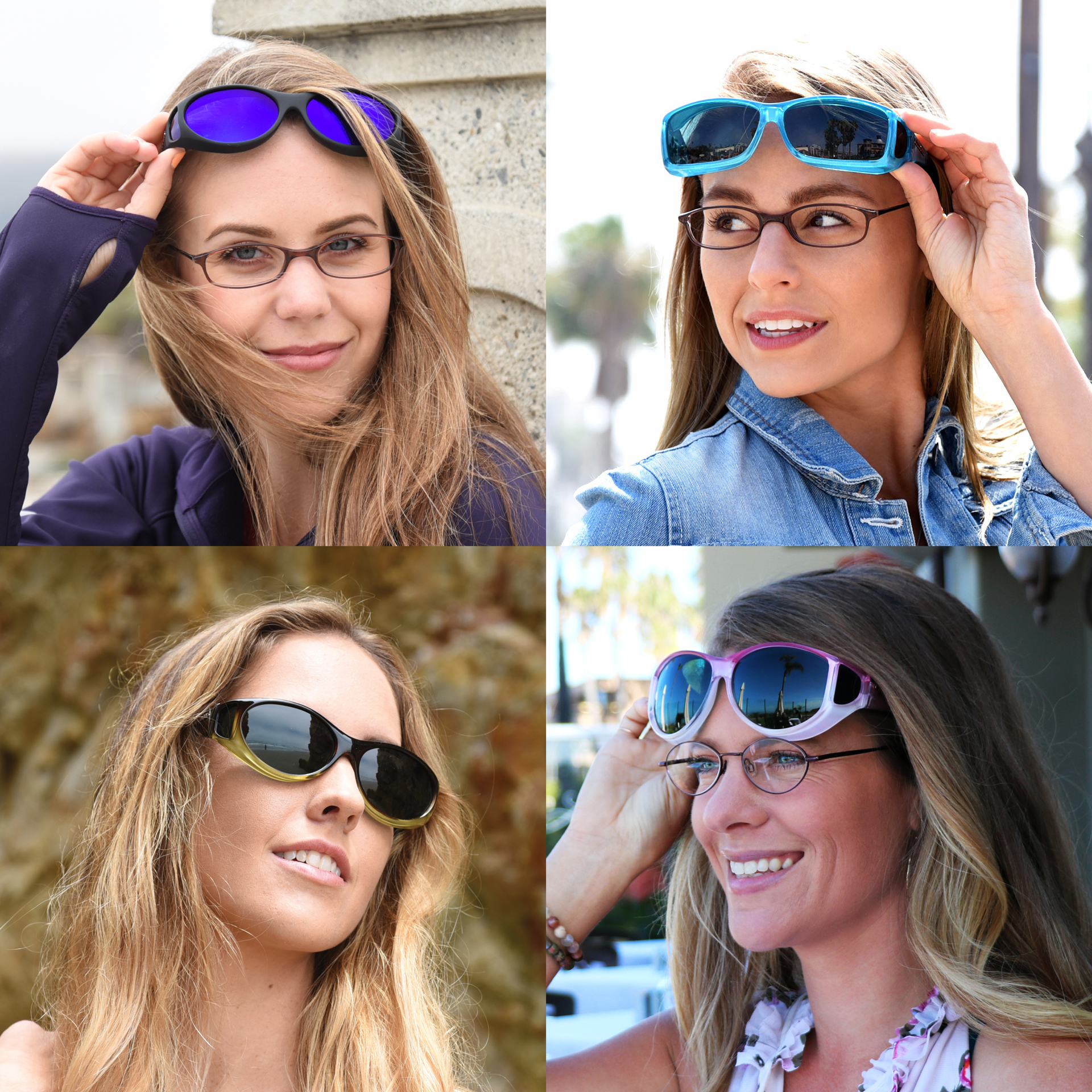 Cocoons Fitovers Europe Facebook ad: Polarised Fitover Sunglasses