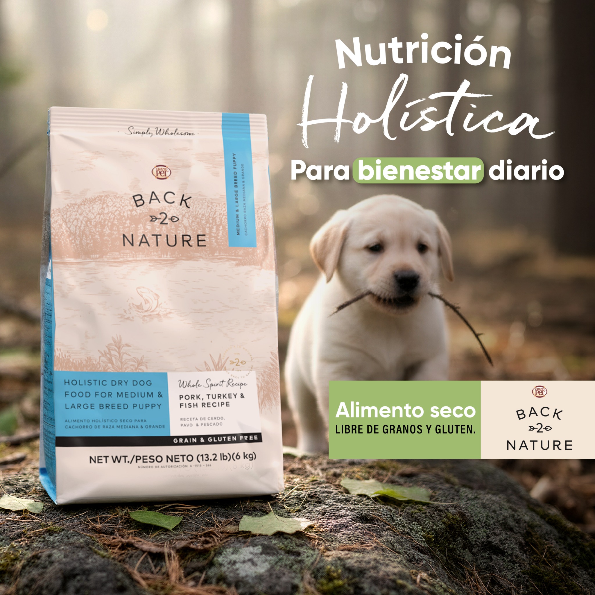 GrandPet Back To Nature Facebook ad
