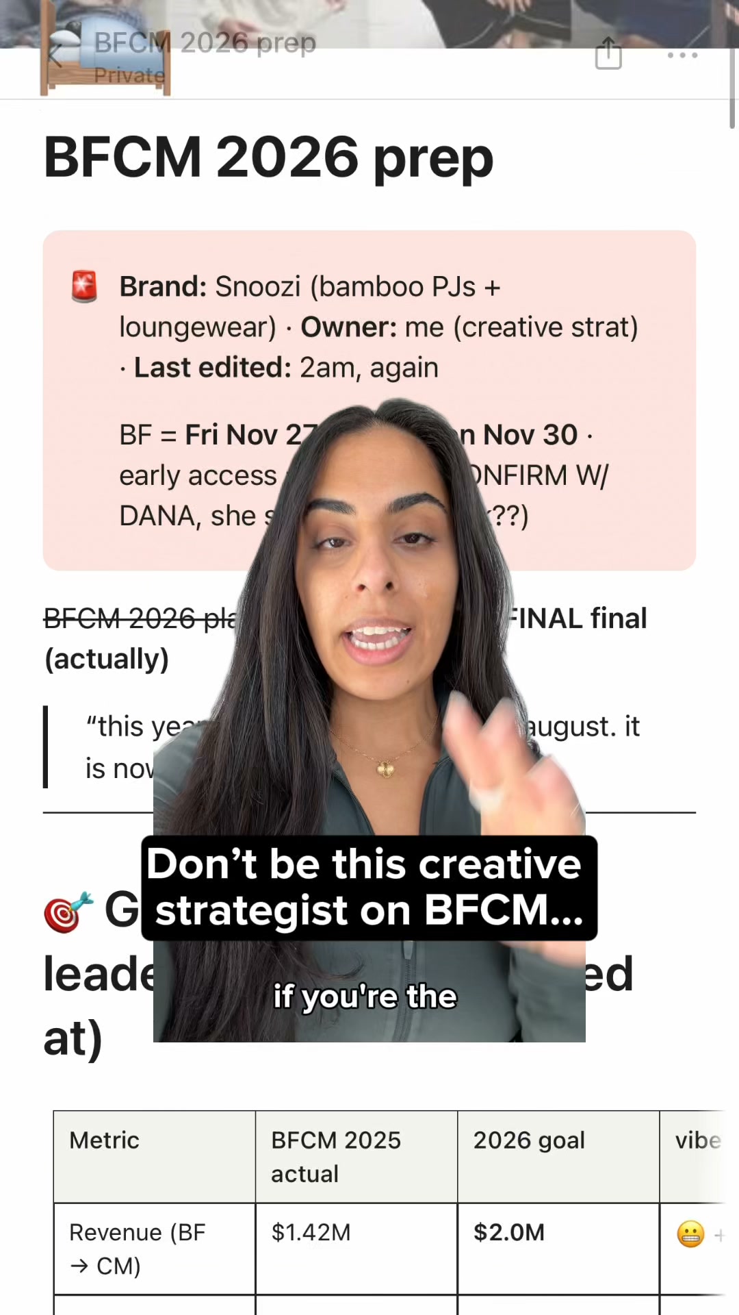 Socialswithmehr Facebook ad: Free BFCM Masterclass